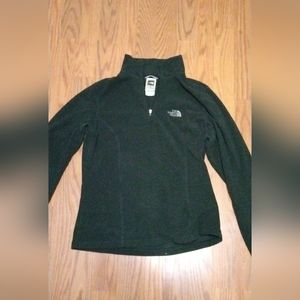 The North face zip up sweater
